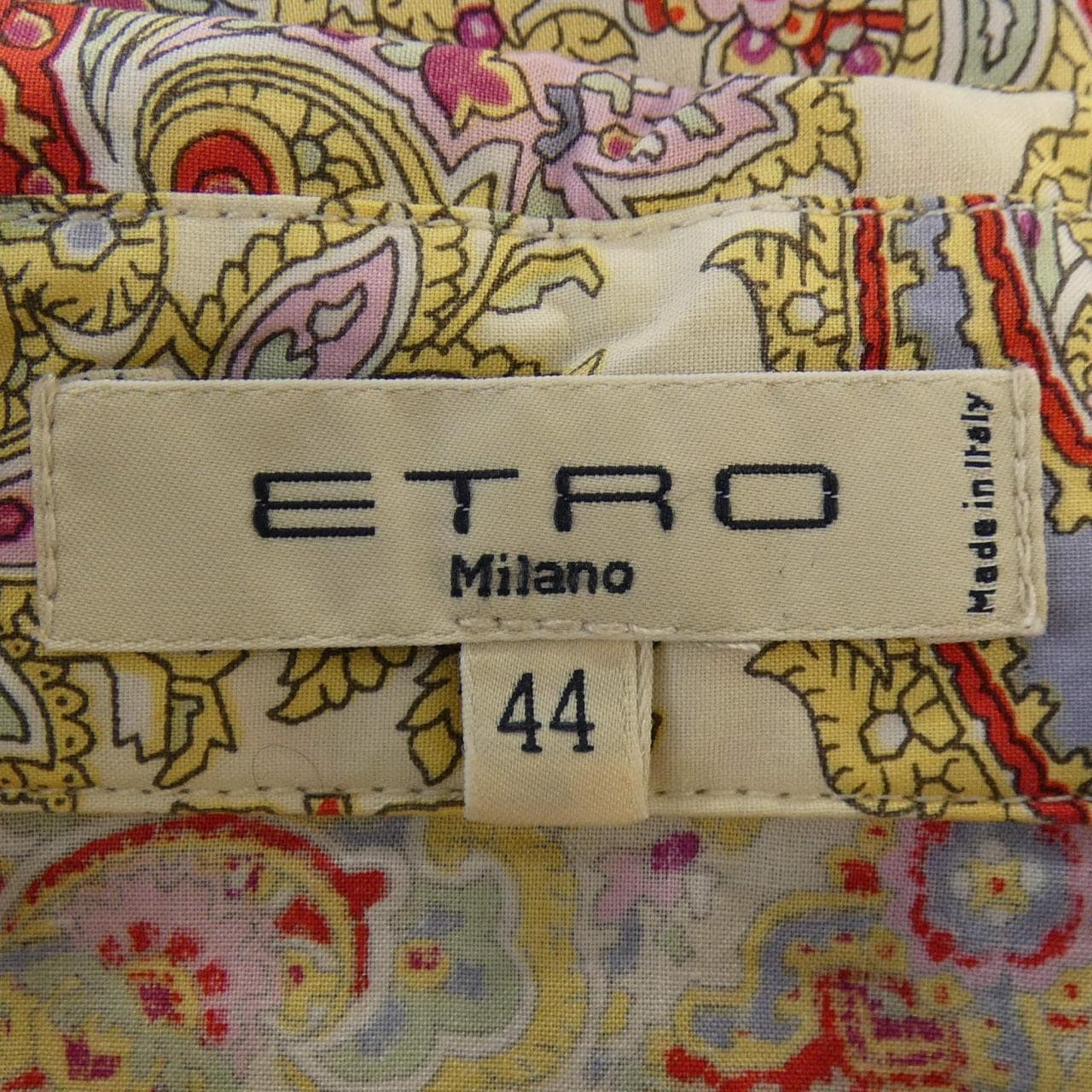 【ヴィンテージ】エトロ ETRO S/Sシャツ