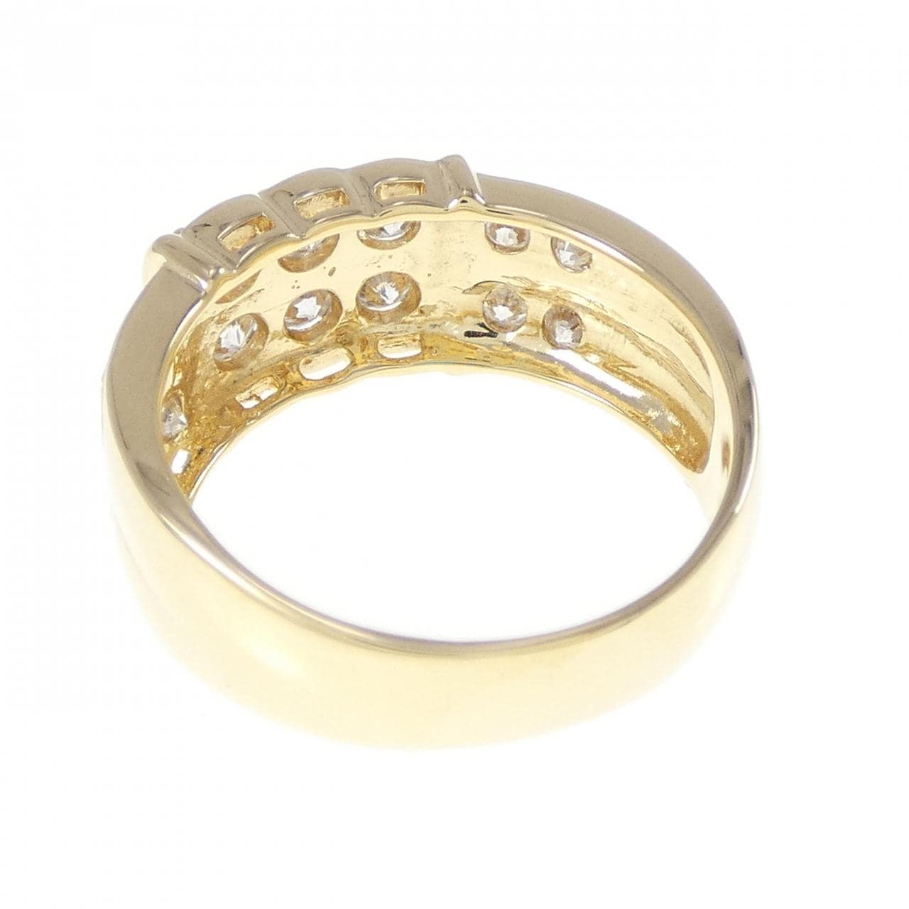 K18YG ダイヤモンド リング 1.10CT