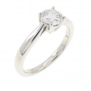 PT950 ダイヤモンド リング 0.52CT D VVS1 3EXT
