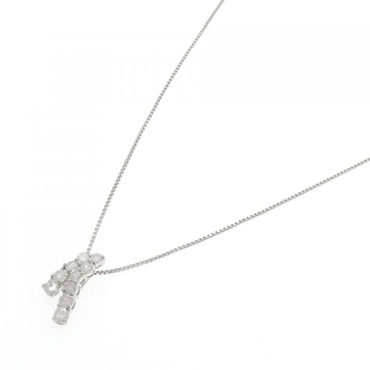 PT900/PT850 ダイヤモンド ネックレス 1.05CT