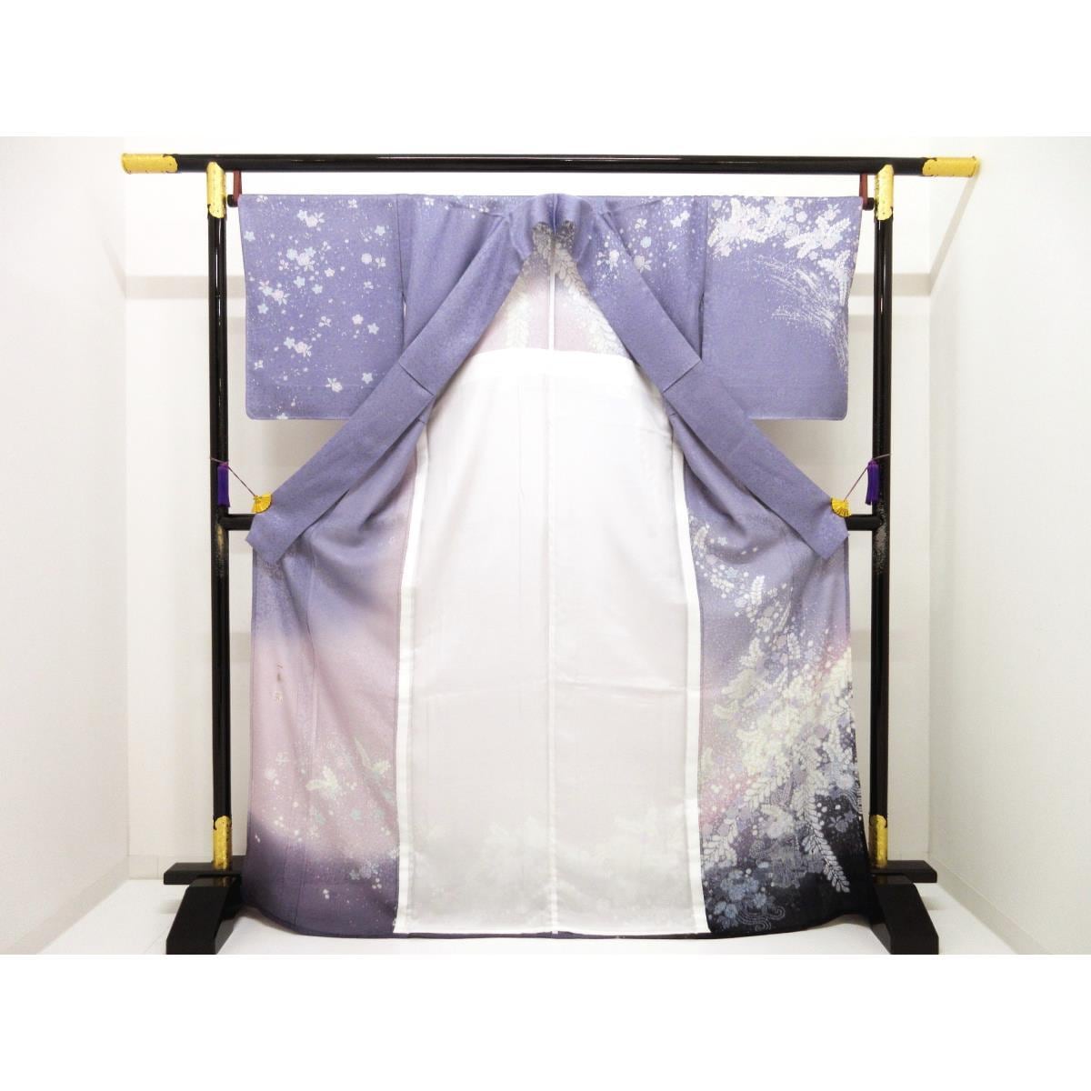 【新品】単衣　紋紗織訪問着【吉乃一廉】