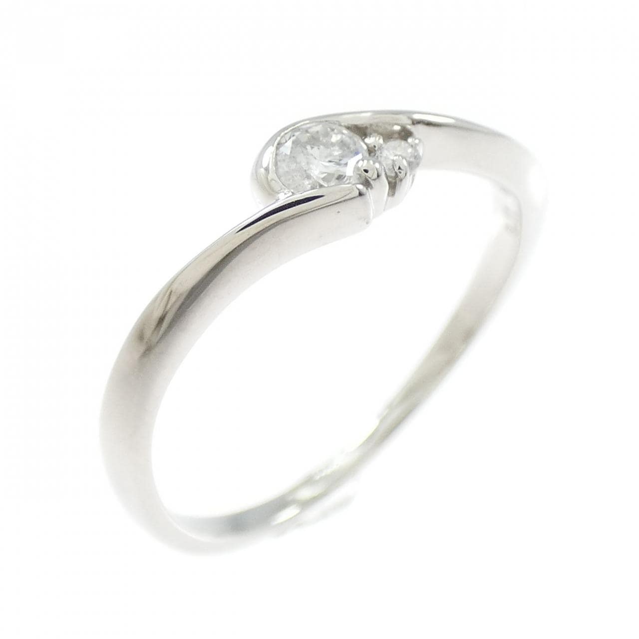 クミキョク ダイヤモンド リング 0.11CT