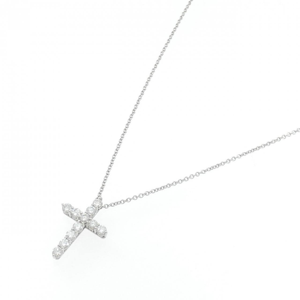 TIFFANY小號十字架項鍊