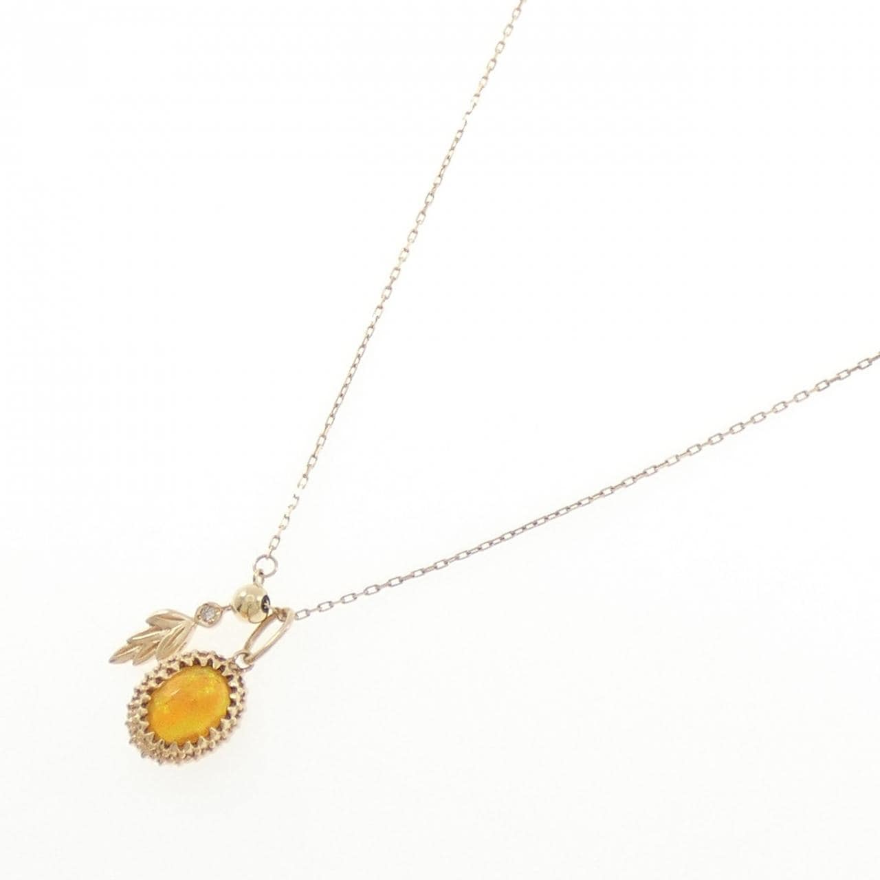 アガット カラーストーン ネックレス