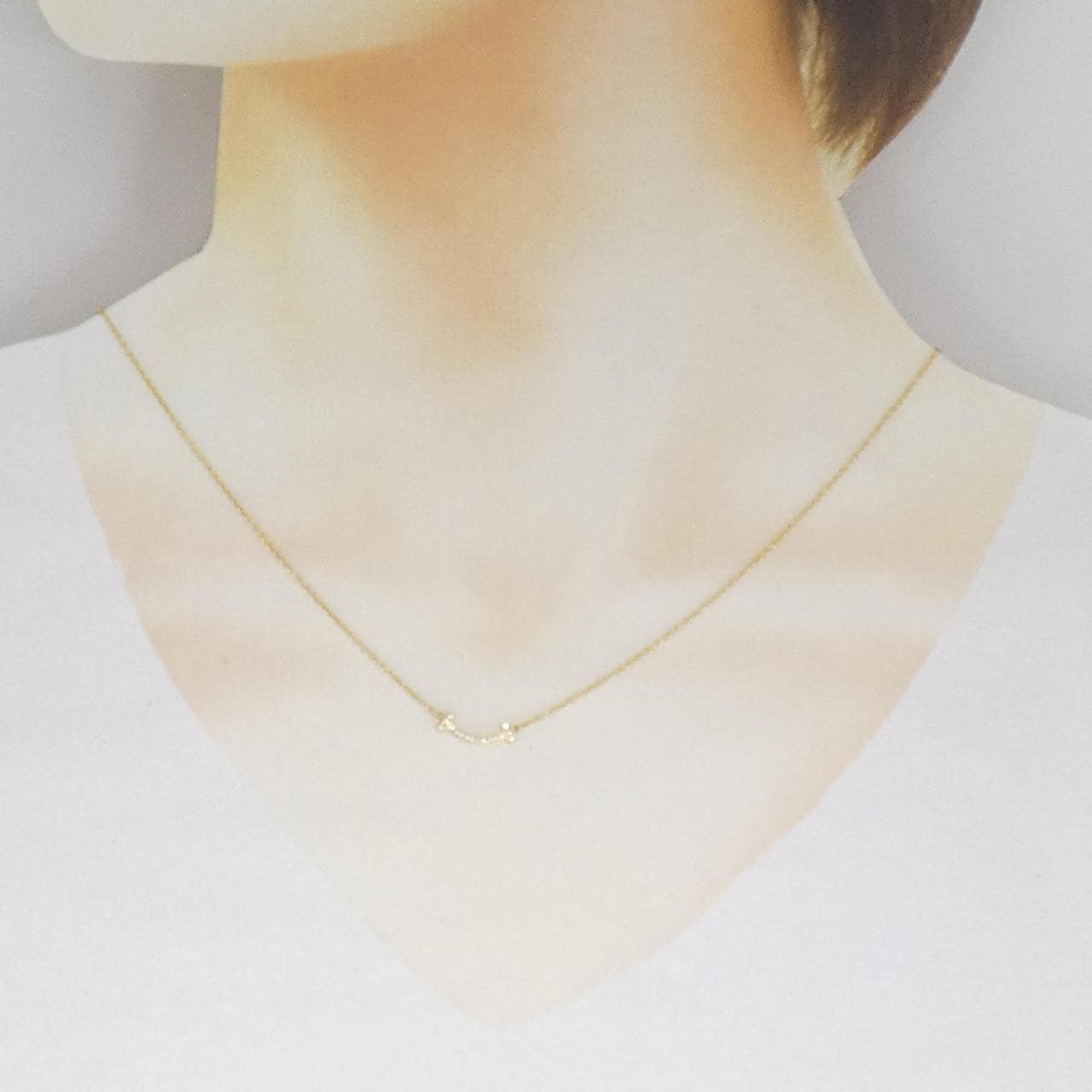 ティファニー Tスマイル ミニ ネックレス