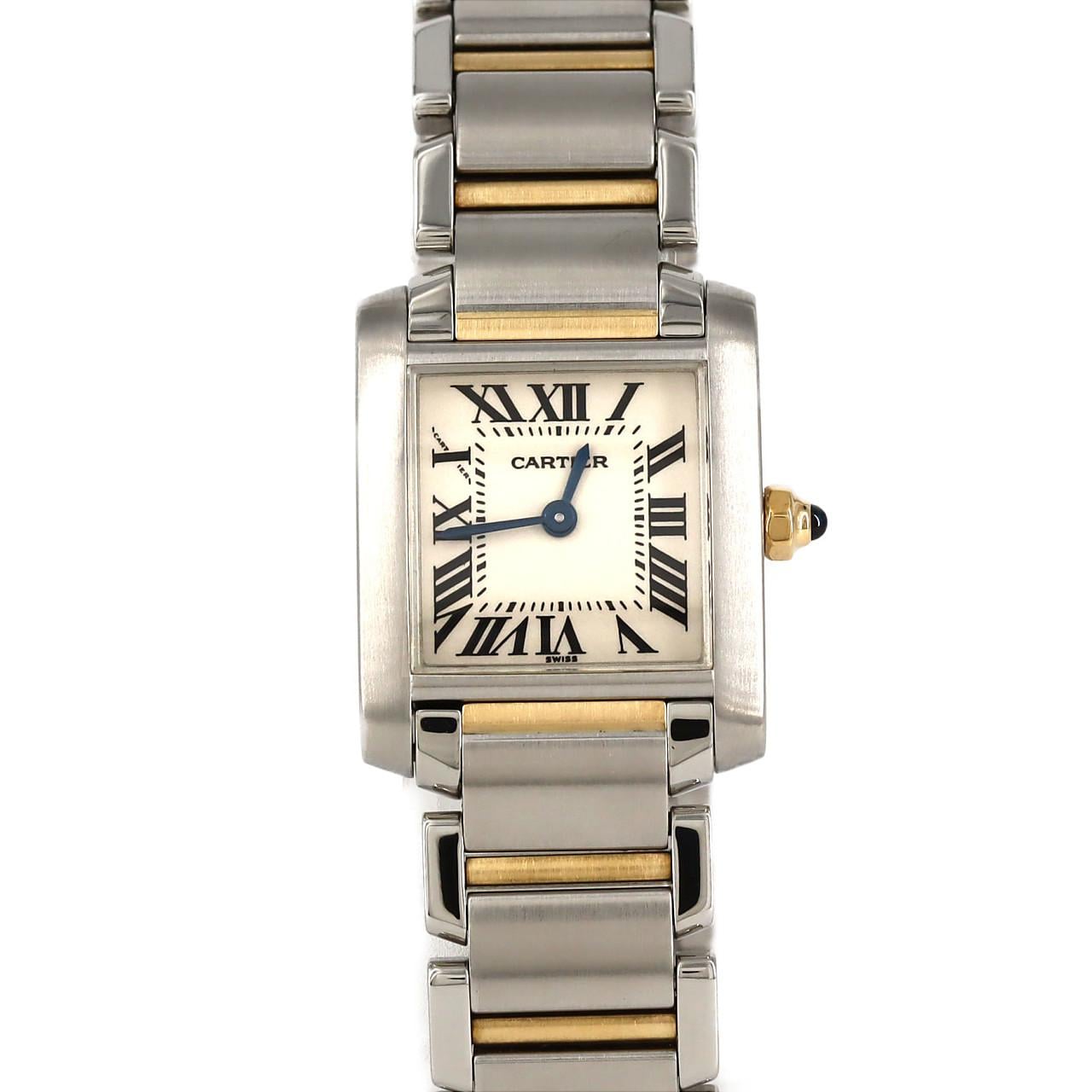 Cartier Tank Francaise SM two tone W51007Q4 SSxYG Quartz