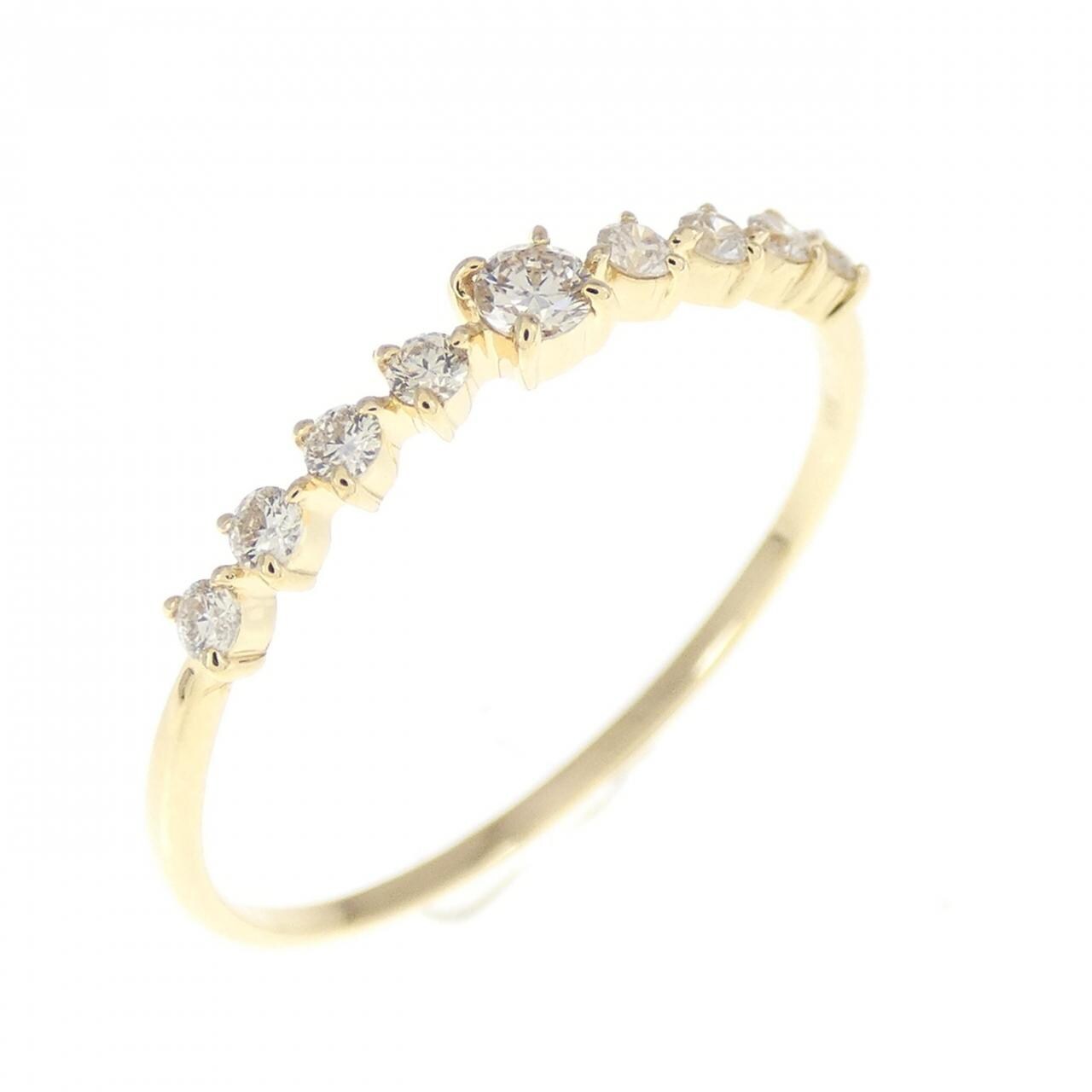 【新品】K18YG ダイヤモンド リング 0.15CT