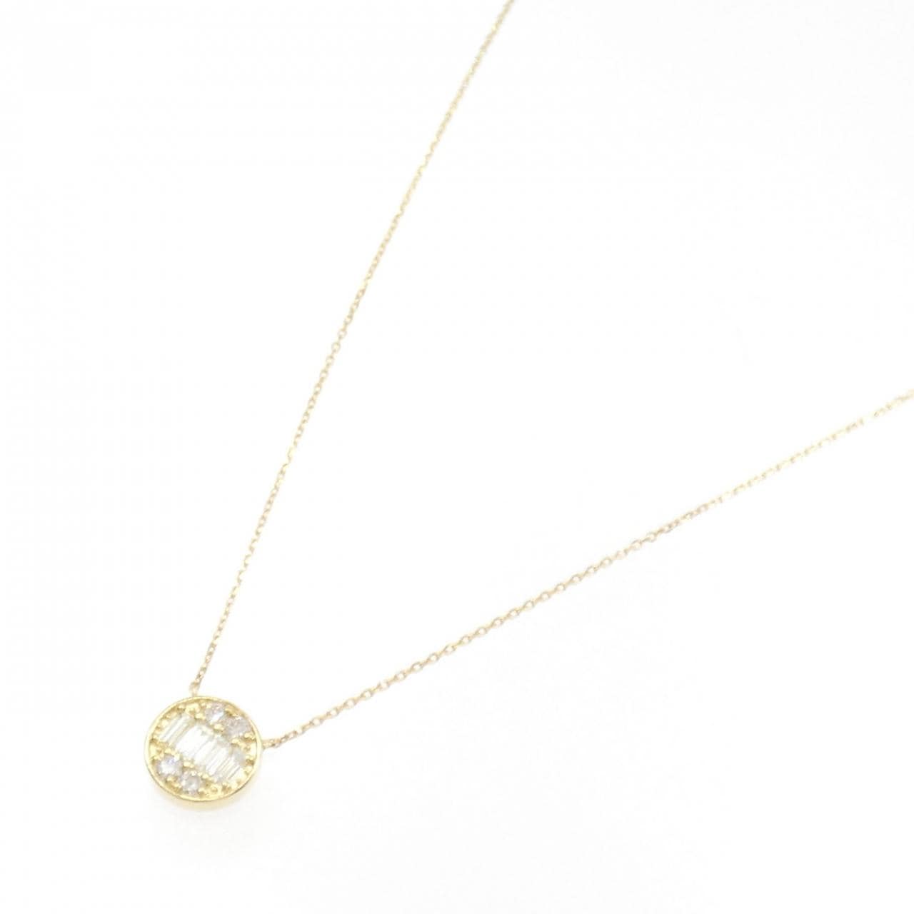 【新品】K18YG ダイヤモンド ネックレス 0.30CT