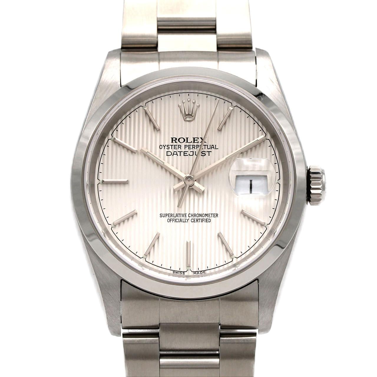 ロレックス デイトジャスト 16200 SS 自動巻 D番