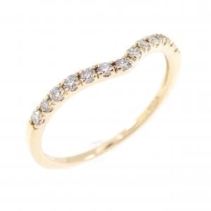 K18YG ダイヤモンド リング 0.12CT