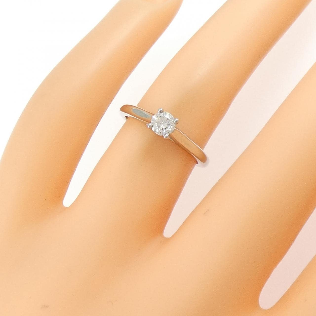 カルティエ 1895 ソリテール リング 0.23CT
