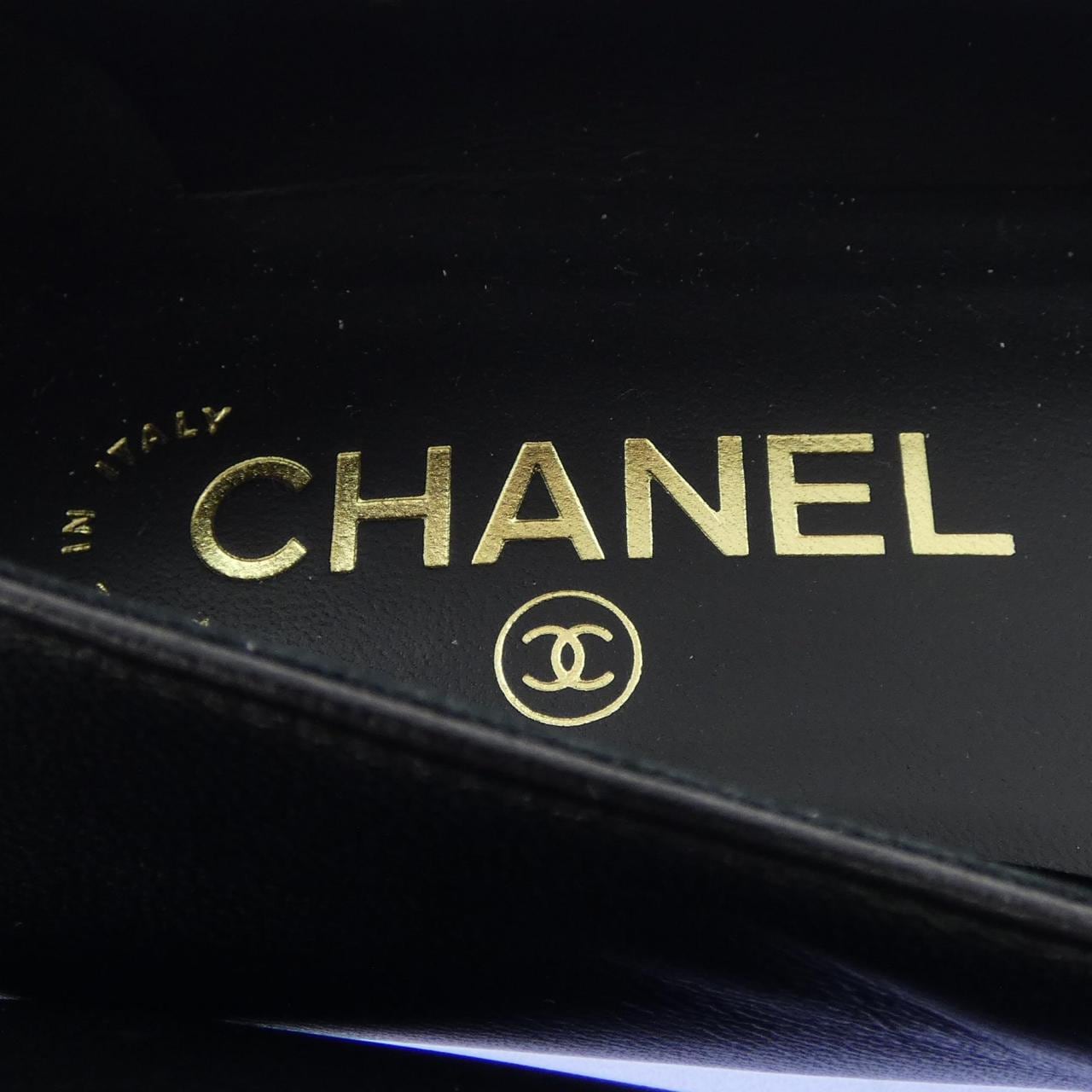 シャネル CHANEL バレリーナ G45494B15866 フラットシューズ