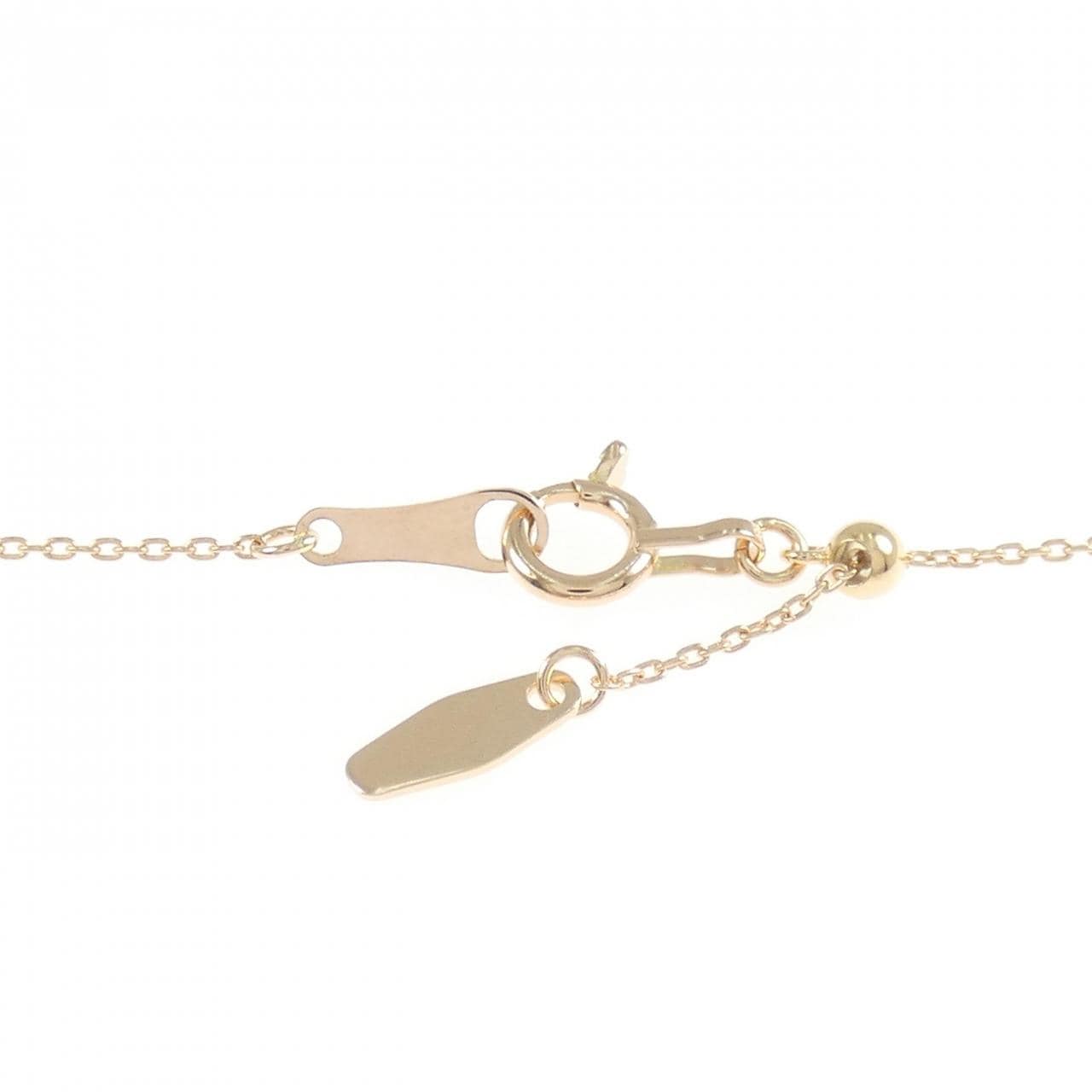 K18PG ダイヤモンド ネックレス 0.11CT