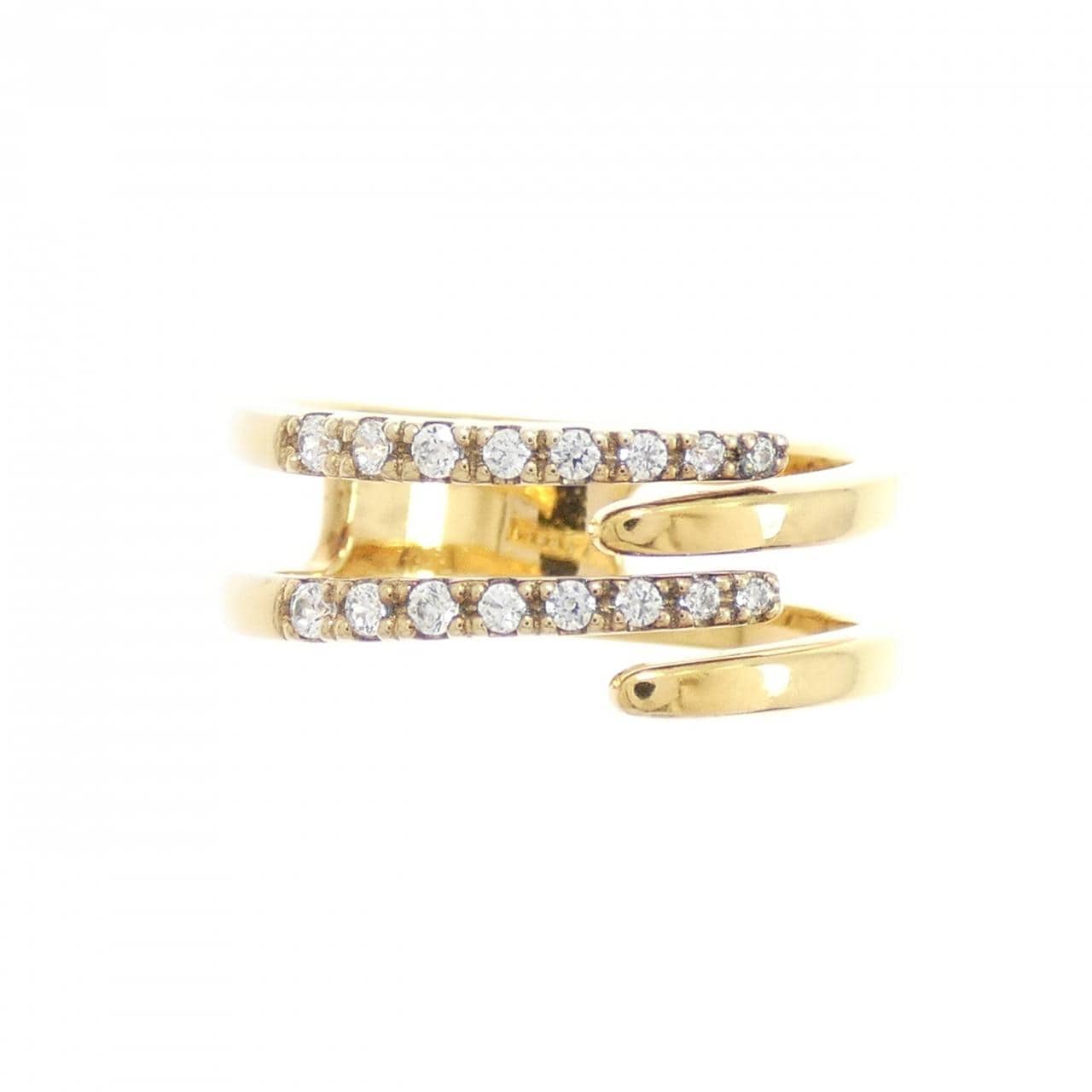 ジュエッテ キュービック リング 0.1CT