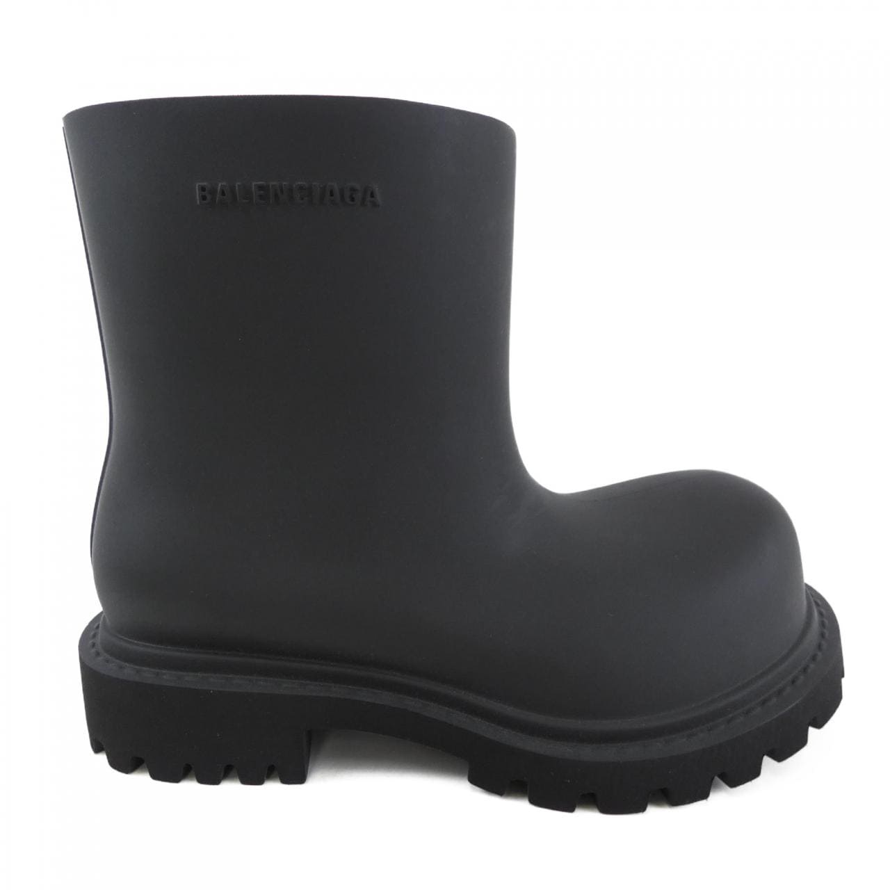 【定価18万】新品購入！正規品BALENCIAGAバレンシアガブーツブラック BALENCIAGA - バレンシアガ 35≒22cm ブーツ 黒 エナメル D3の