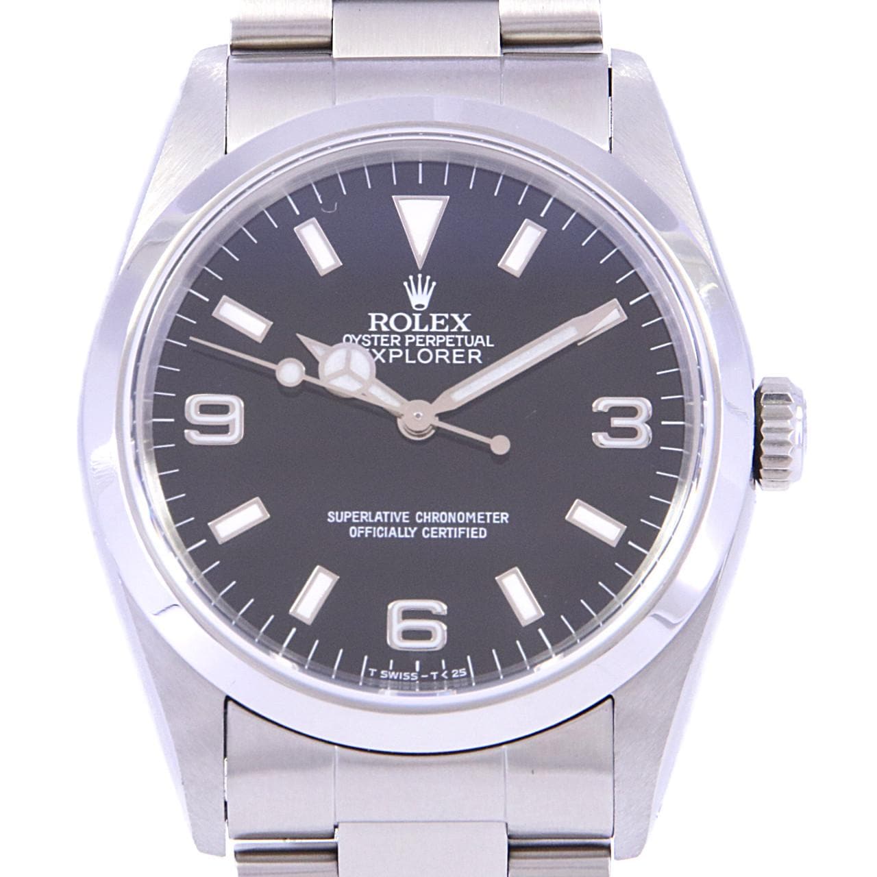 ROLEX 14270 エクスプローラー1 腕時計 SS SS メンズ