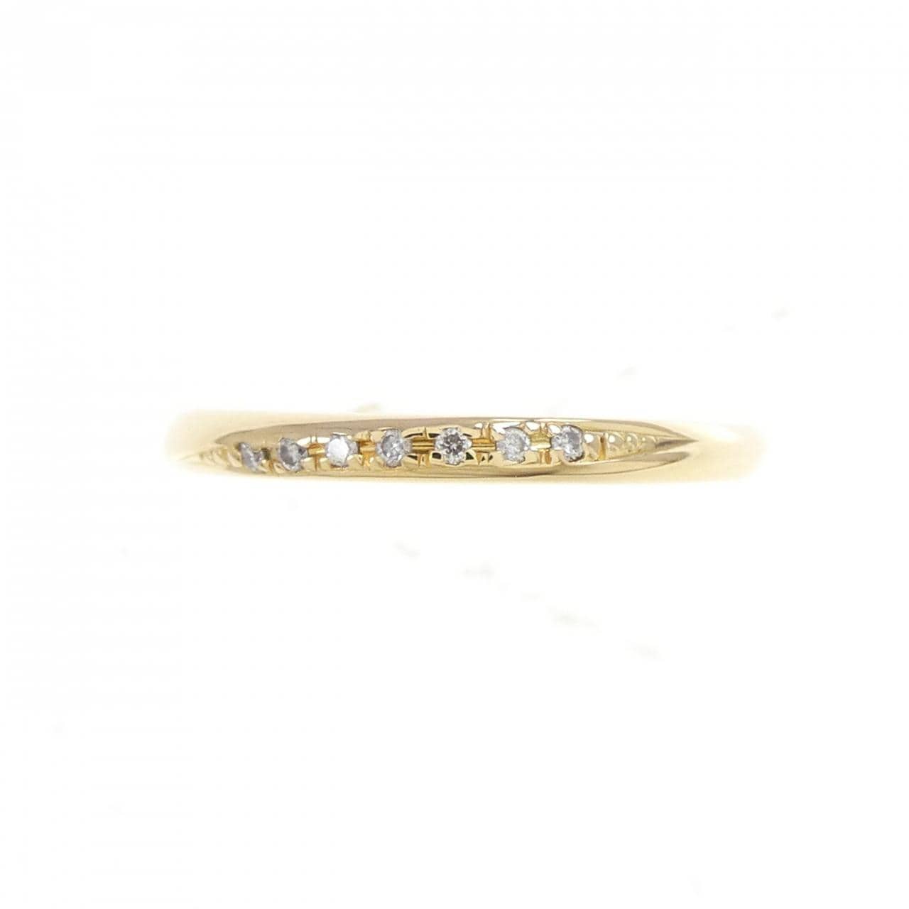 K18YG ダイヤモンド リング 0.03CT