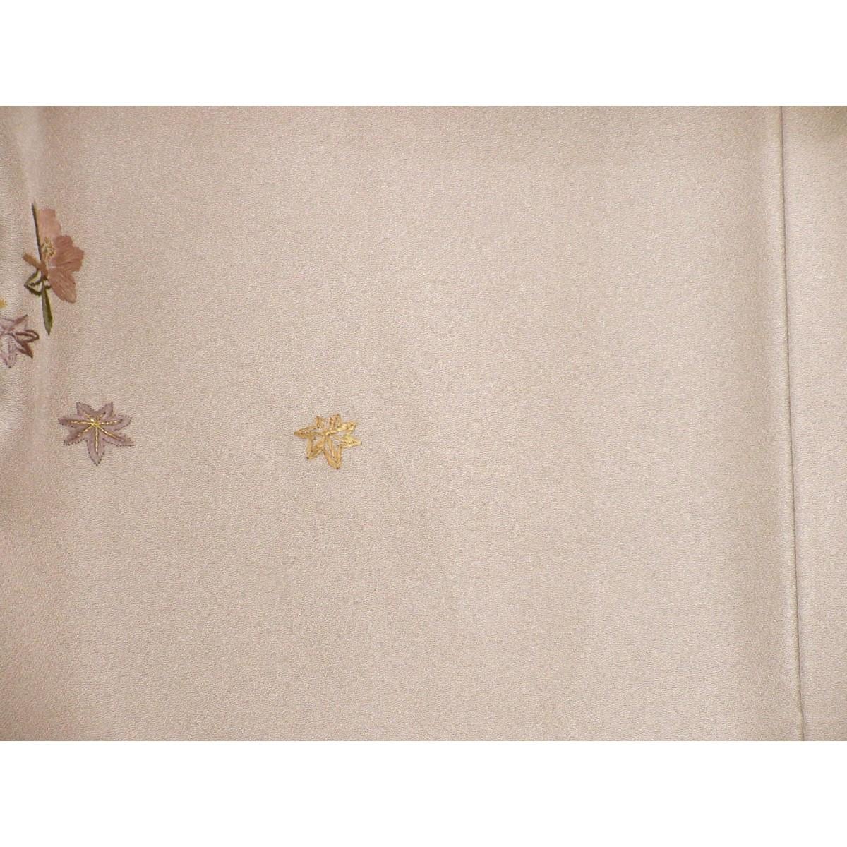 訪問着　刺繍加工