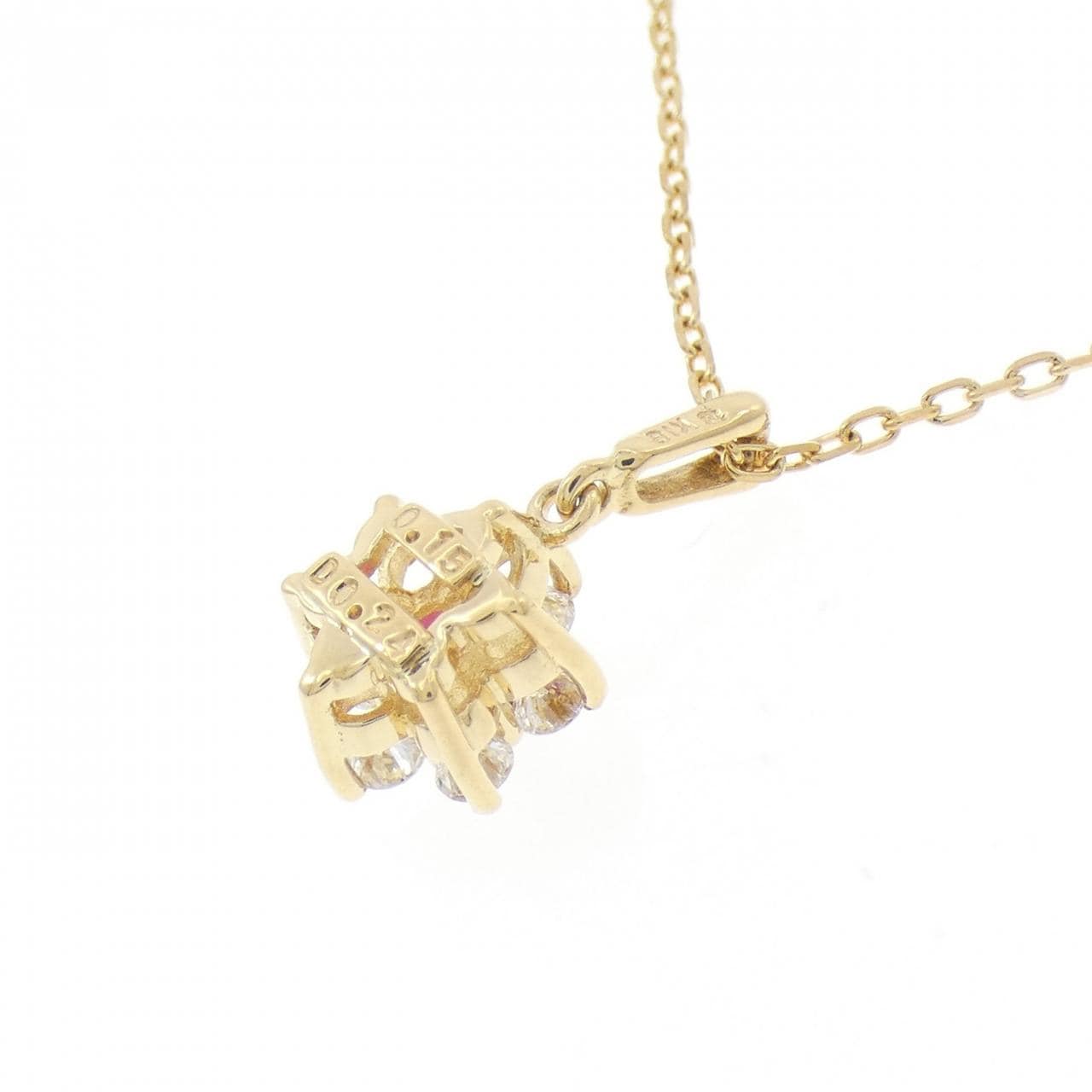 MIKIMOTO Ruby Necklace 0.15CT