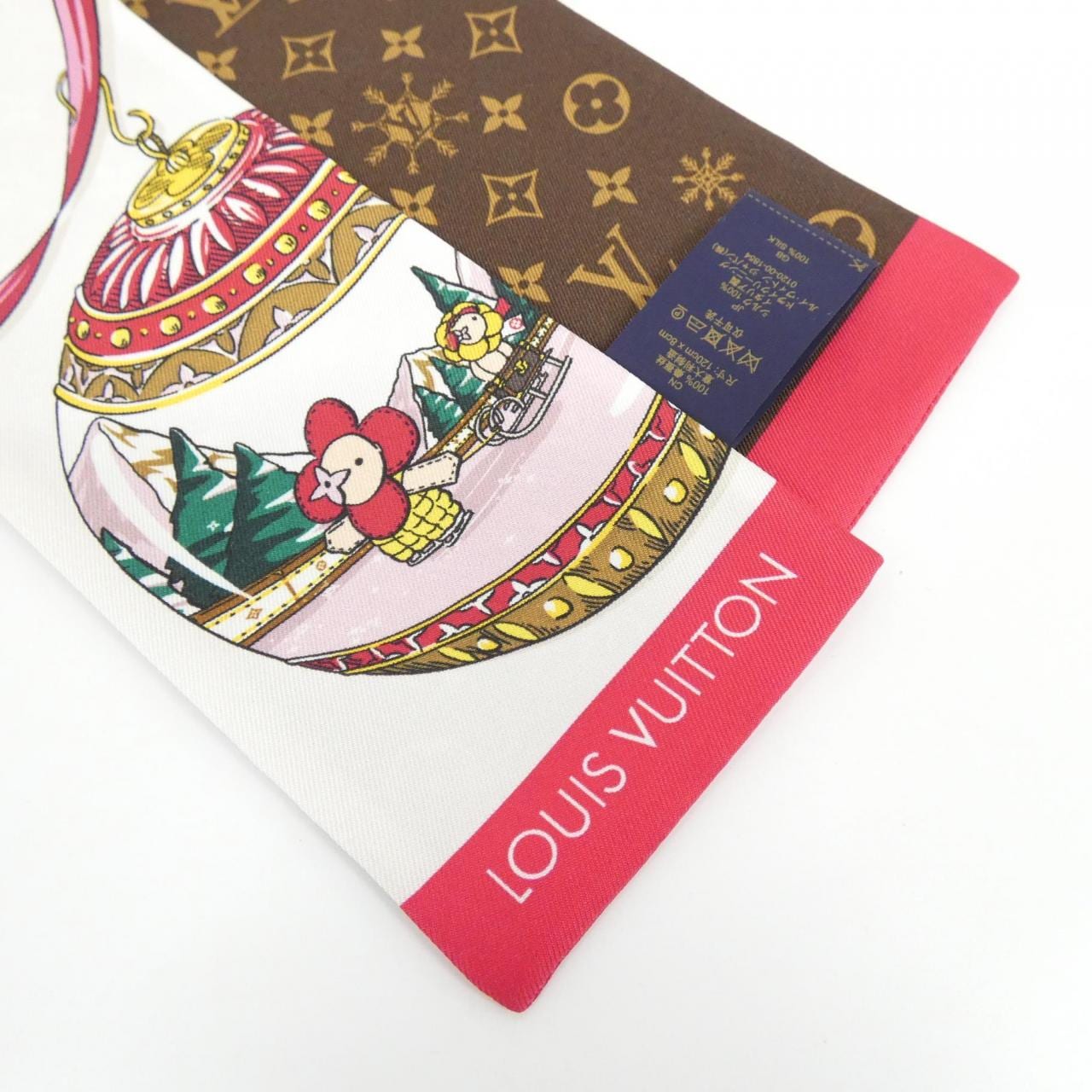 ルイヴィトン バンドー クリスマス ヴィヴィエンヌ M79455 スカーフ