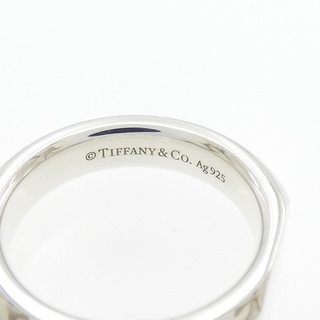 TIFFANY 1837 製造商切片窄戒指