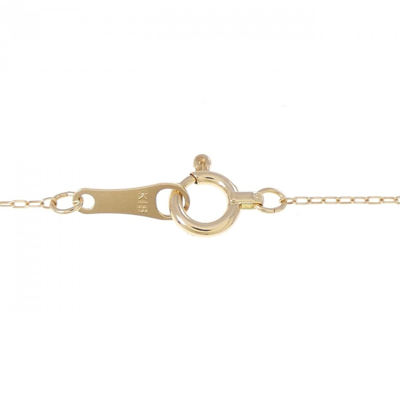 K18YG ダイヤモンド ネックレス 0.10CT