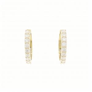 【新品】K18YG ダイヤモンド ピアス 2.006CT