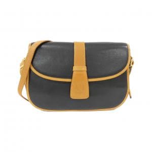 バッグ Celine vintage handcase bag rank B small CELINE Vintage Logo Turnlock Hardware Calf Leather Genuine