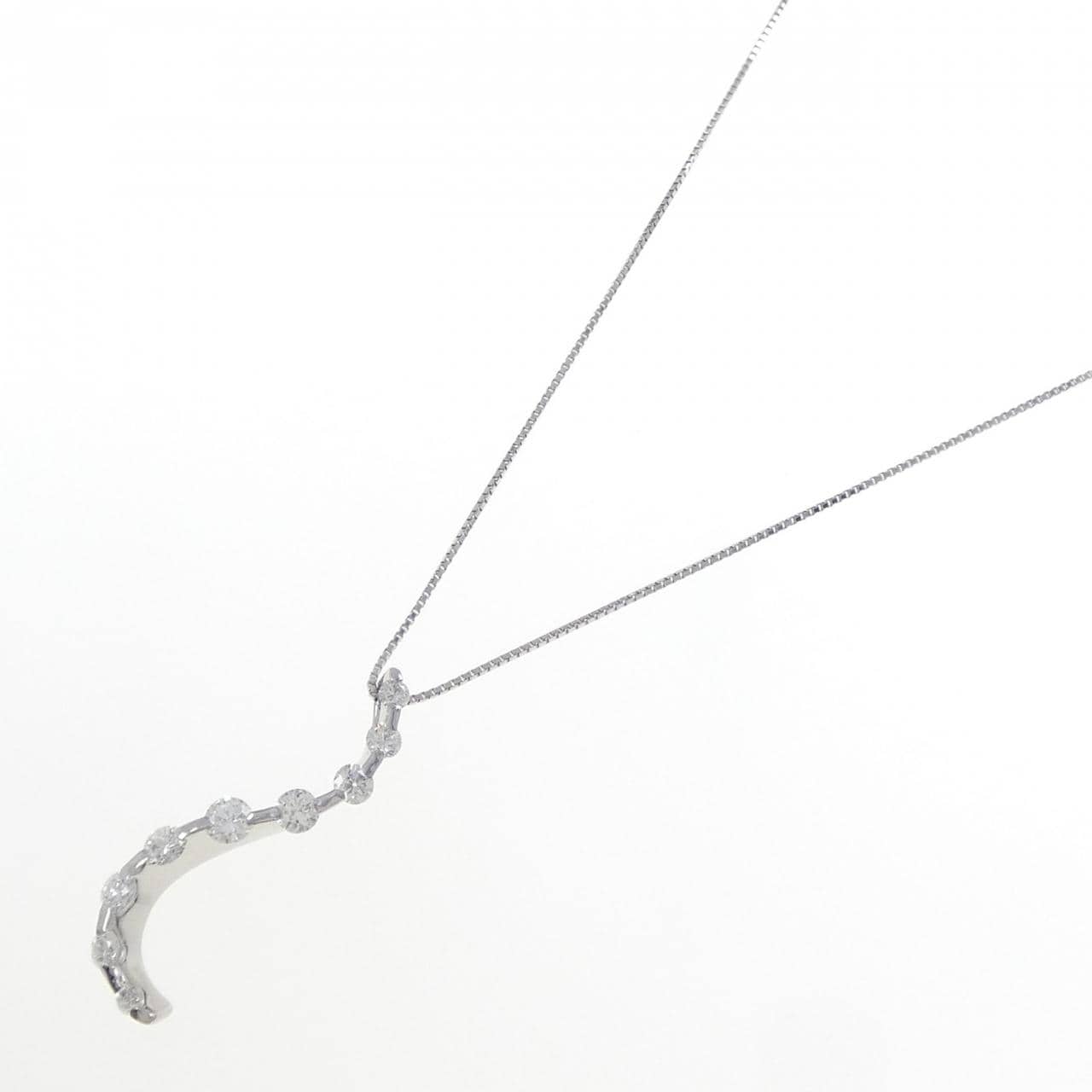 PT900/PT850 ダイヤモンド ネックレス 1.09CT