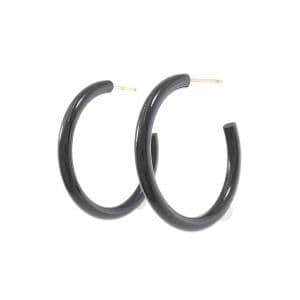 【新品】K18YG オニキス ピアス