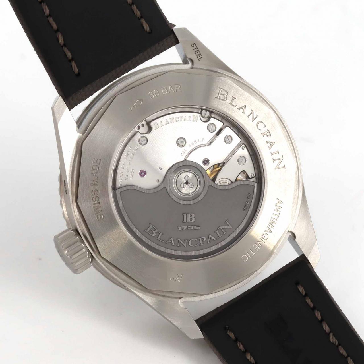 ブランパン フィフティファゾムスバチスカーフコンプリートカレンダームーンフェイズ 5054-1110-B52A SS 自動巻