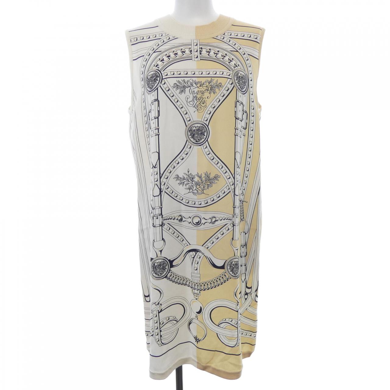 エルメス HERMES GRAND TRALALA 2E2809DO ツイルレーヌ ワンピース