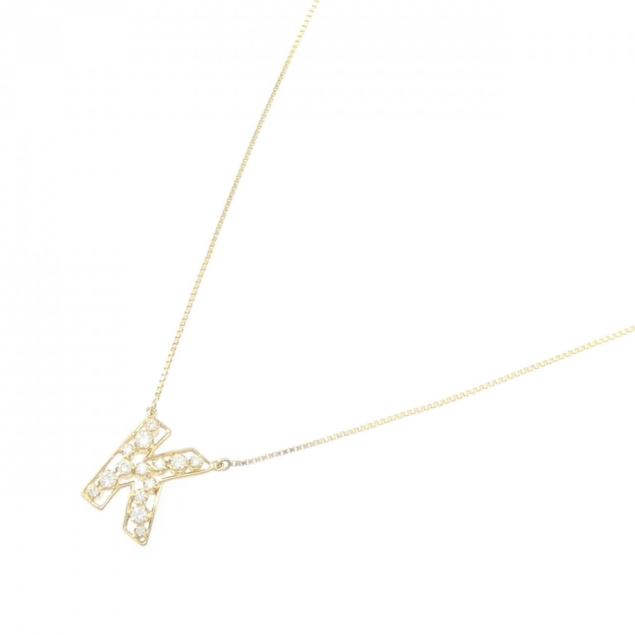 アーカー ルミエトワール イニシャル ネックレス