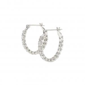 PT900 ダイヤモンド ピアス 1.00CT