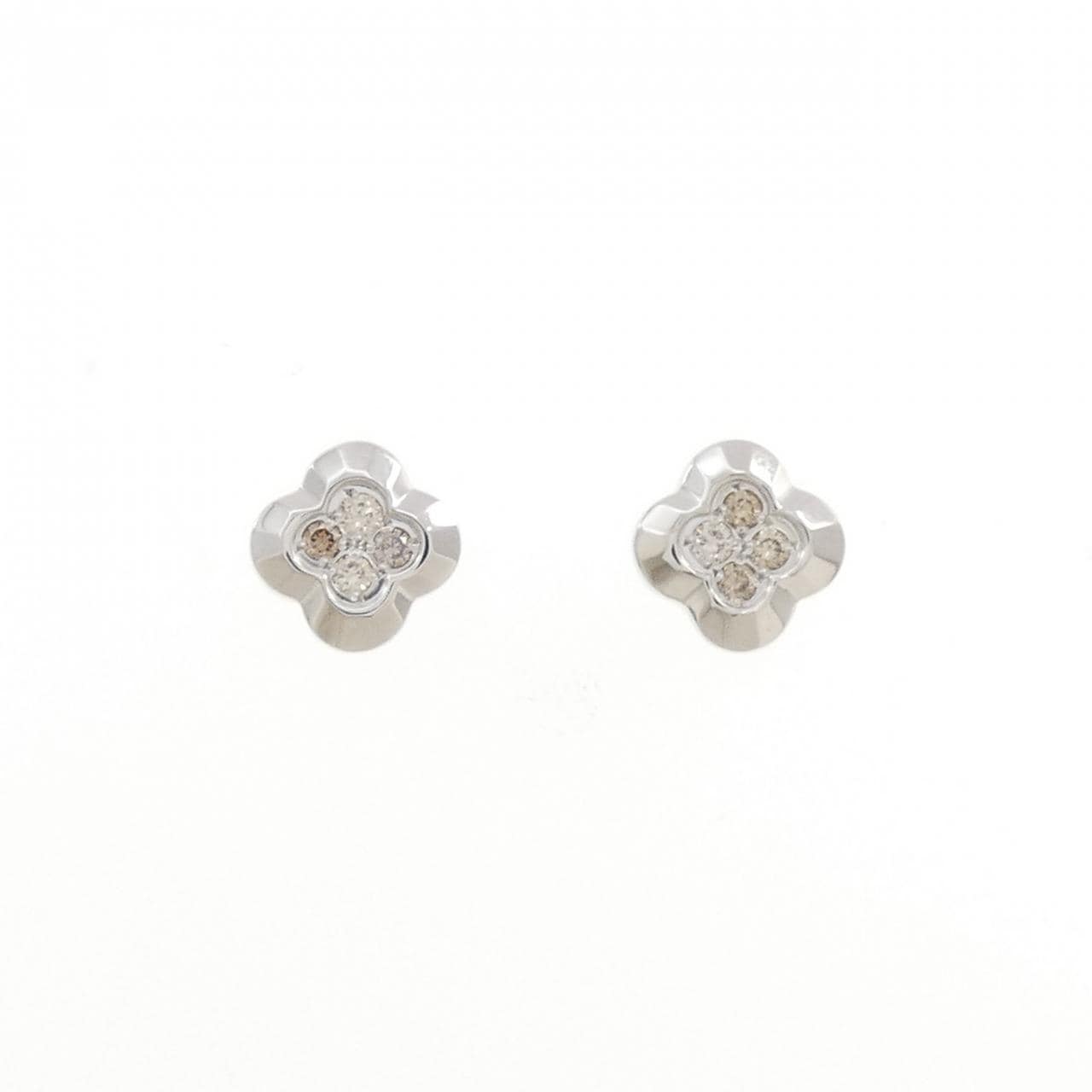 カシケイ ダイヤモンド ピアス 0.12CT