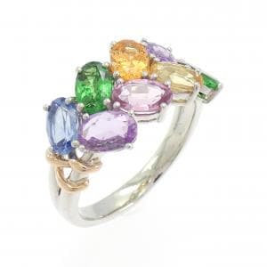 ジーエスティービー カラーストーン リング