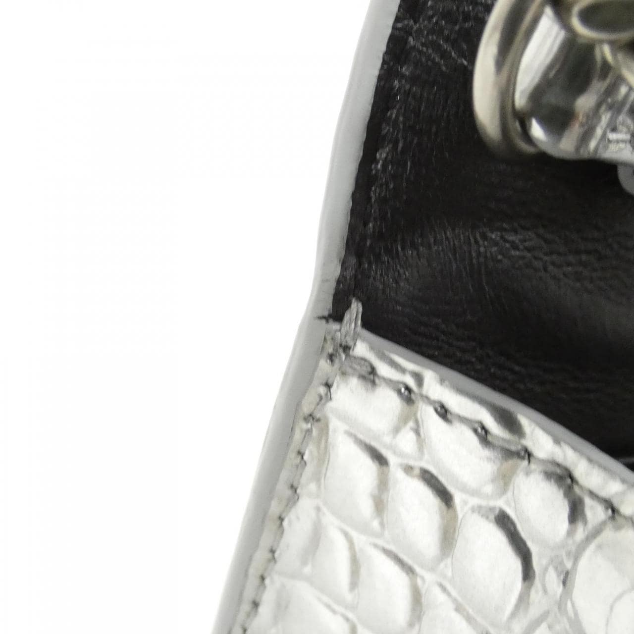 バレンシアガ アワーグラス チェーン ウォレット 656050 1S4CY チェーンウォレット