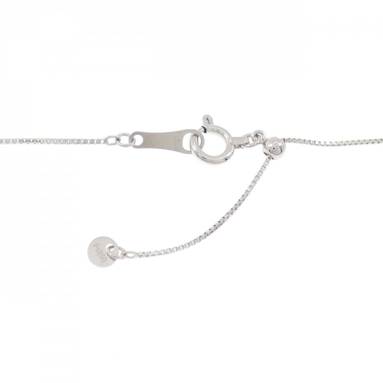 PT900/PT850 アレキサンドライト ネックレス 0.277CT