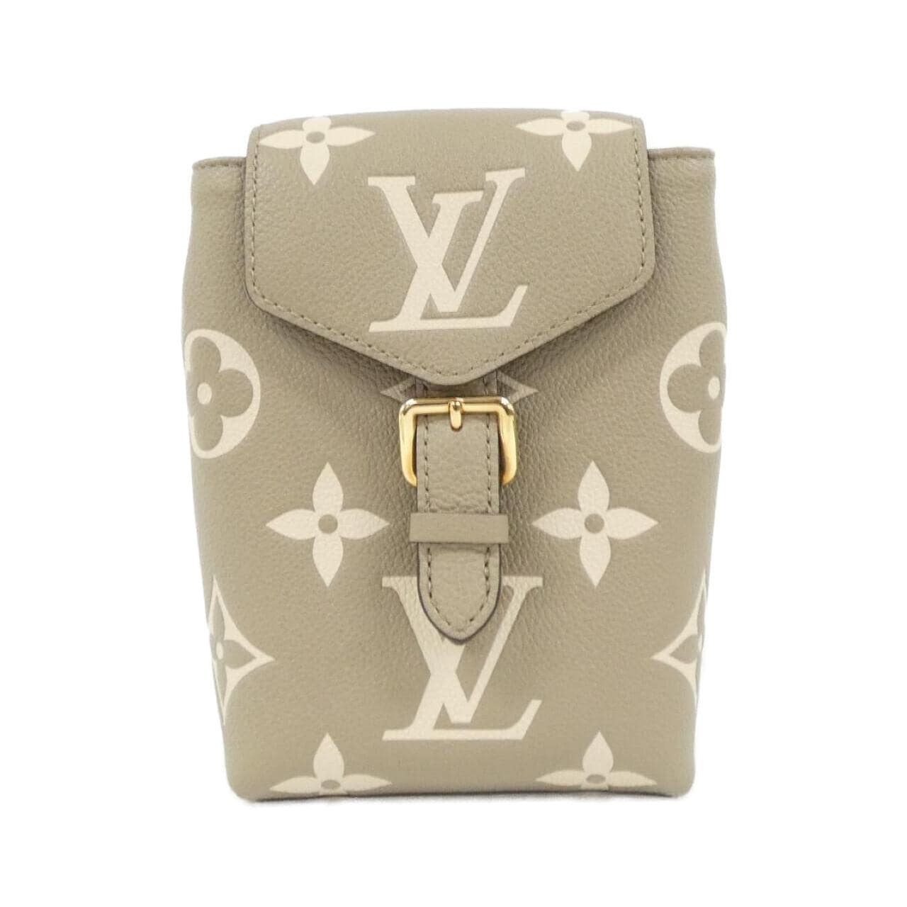 LOUIS VUITTON雙色Monogram Empreinte迷你背包 M80738双肩包