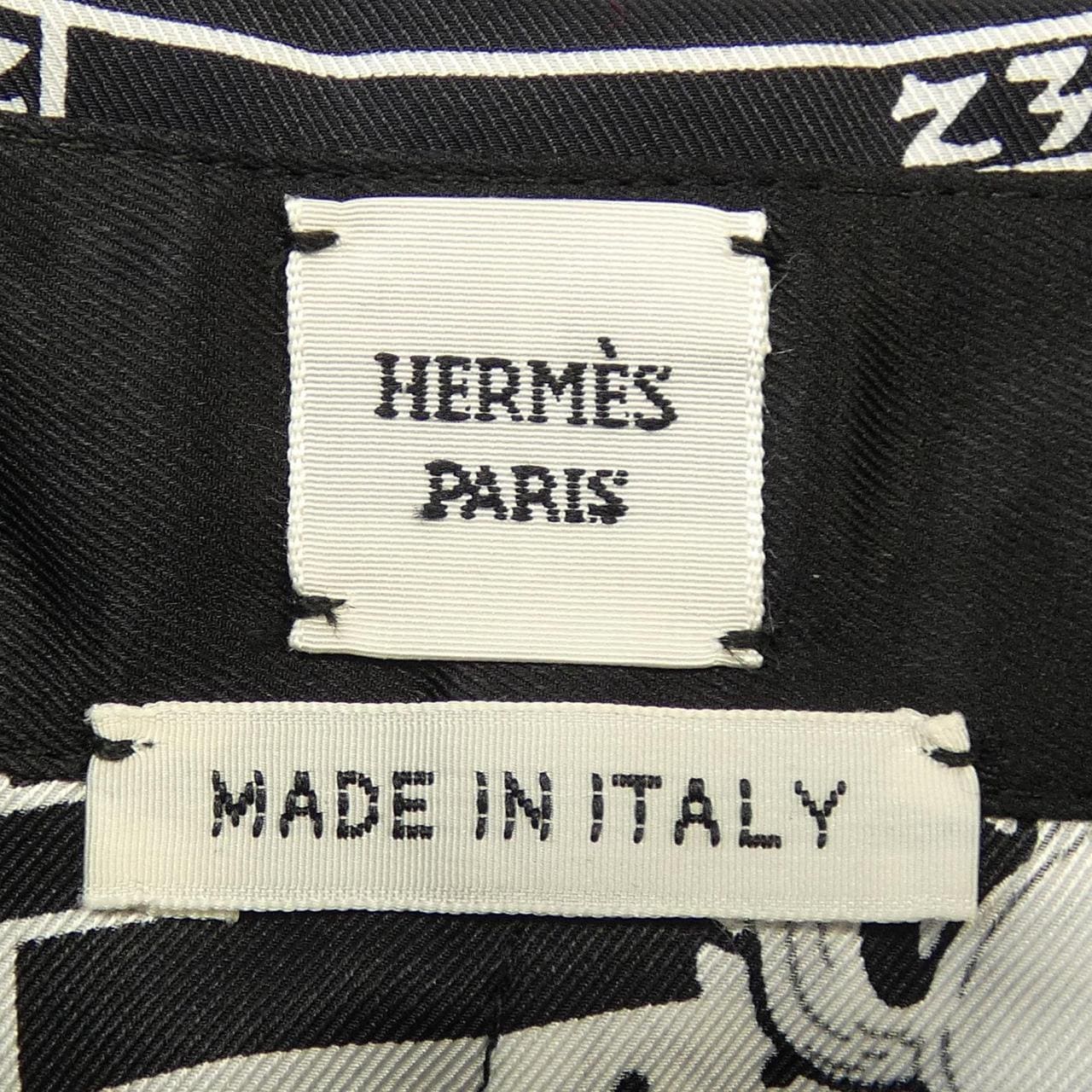 エルメス HERMES DO RE BOUCLES 3H0616D7 ツイルレーヌ シャツ