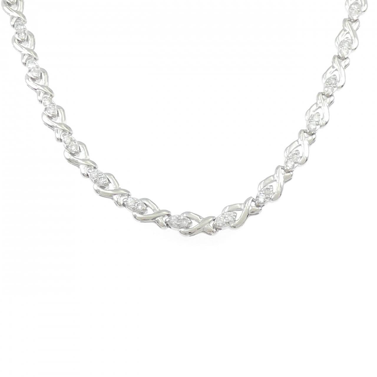 PT850 ダイヤモンド ネックレス 3.00CT