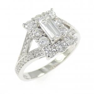 PT900 ダイヤモンド リング 0.351CT H VVS2 ファンシーカット