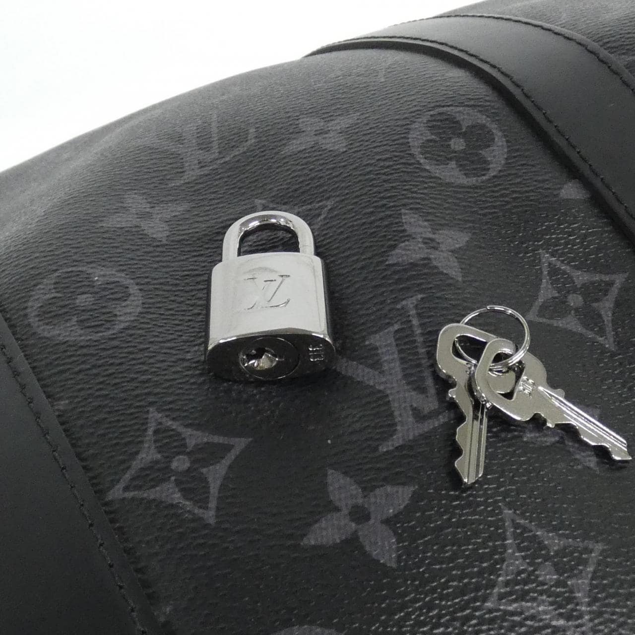 ルイヴィトン モノグラム エクリプス キーポル バンドリエール 55cm M40605 ボストンバッグ