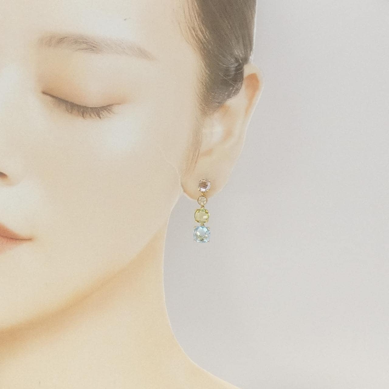 VENDOME Color Stone Earrings