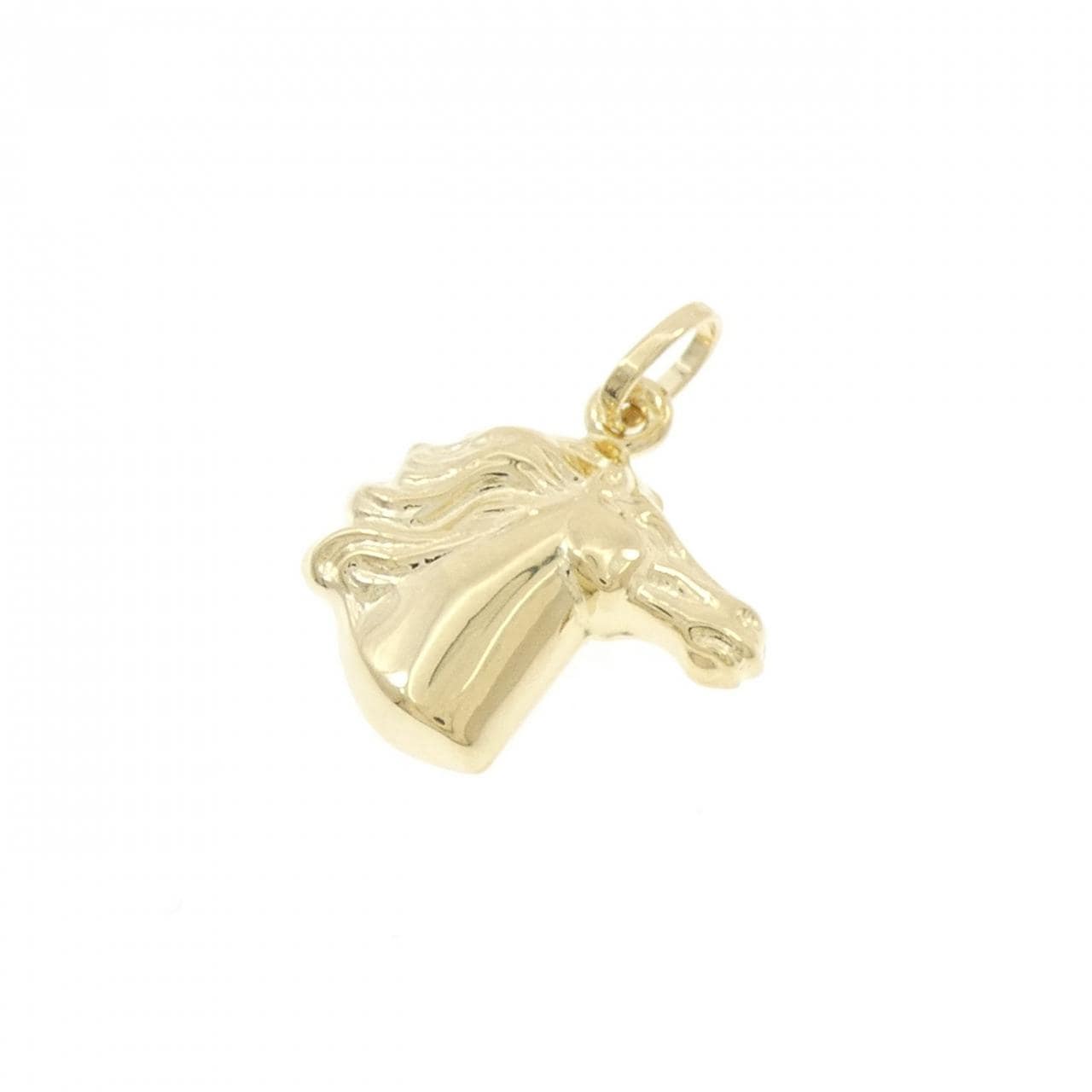 750YG ホース ペンダント