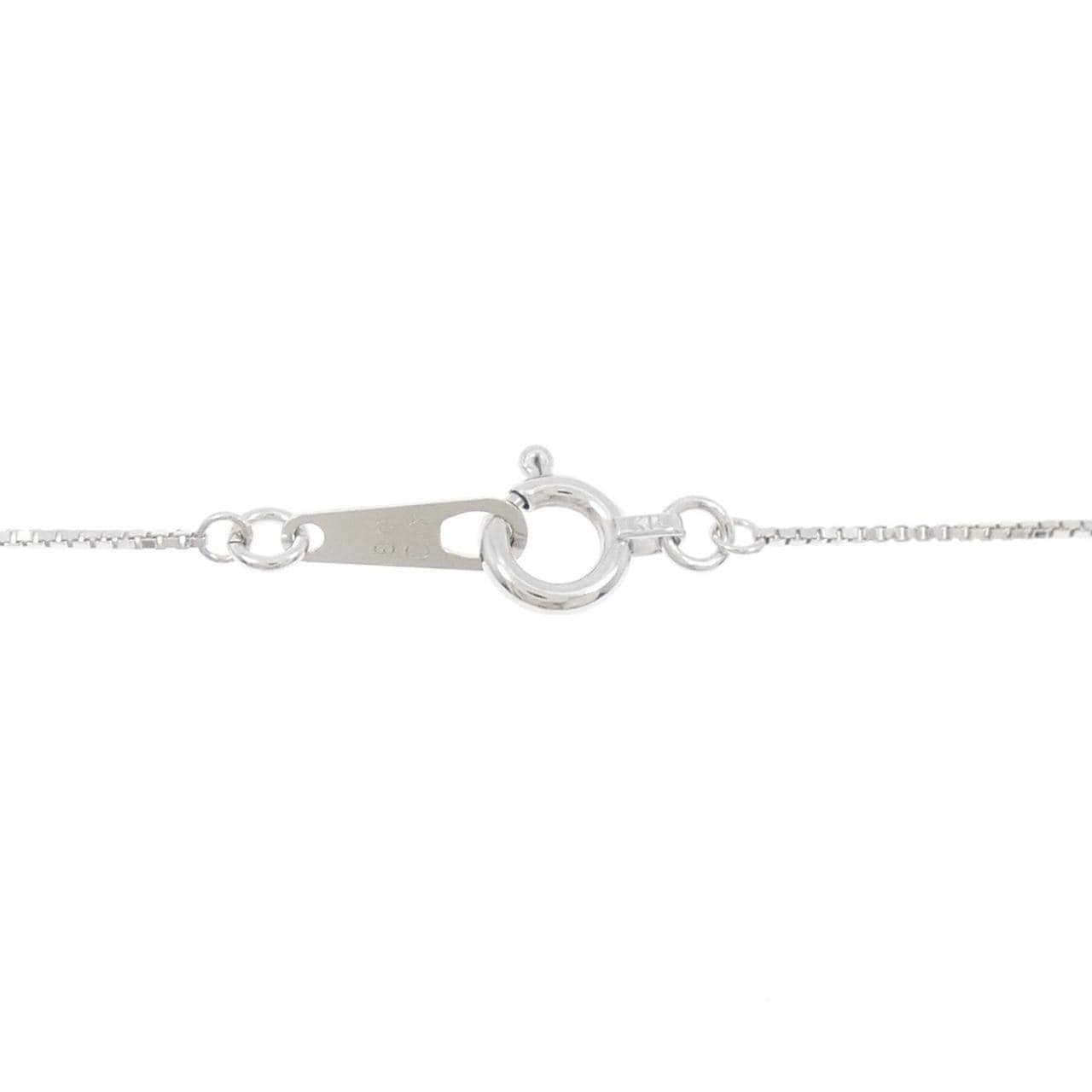 K10WG ダイヤモンド ネックレス 0.10CT