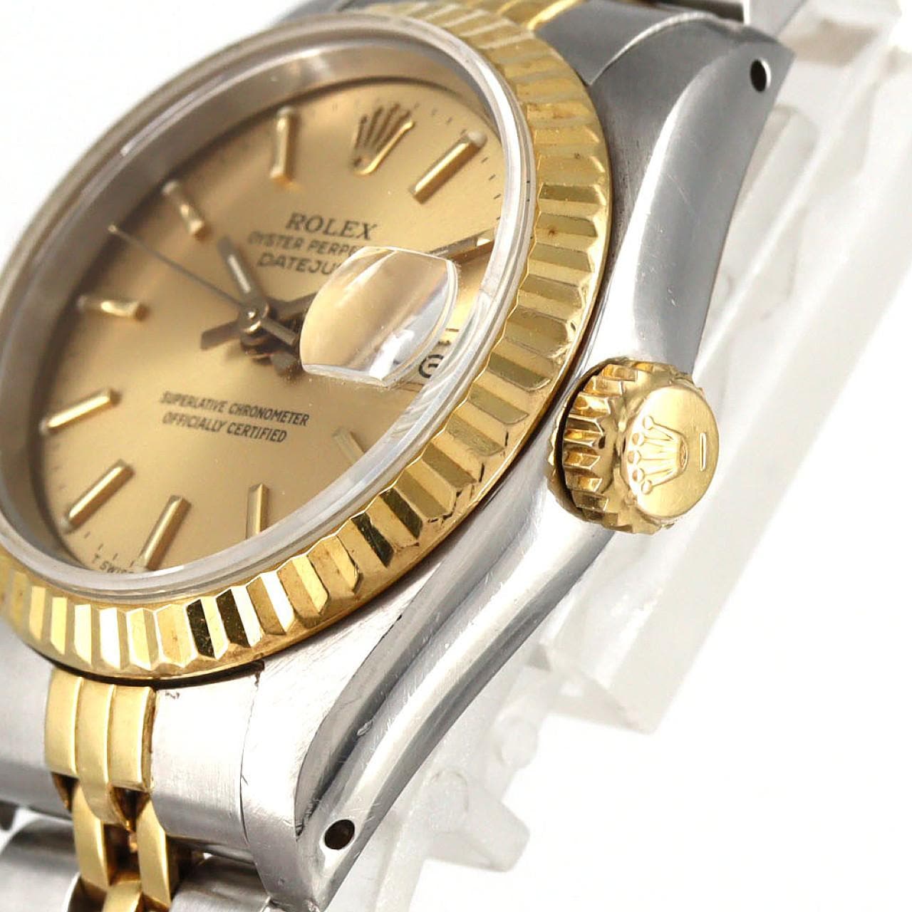 ロレックス デイトジャスト 69173 SSxYG 自動巻 9番台