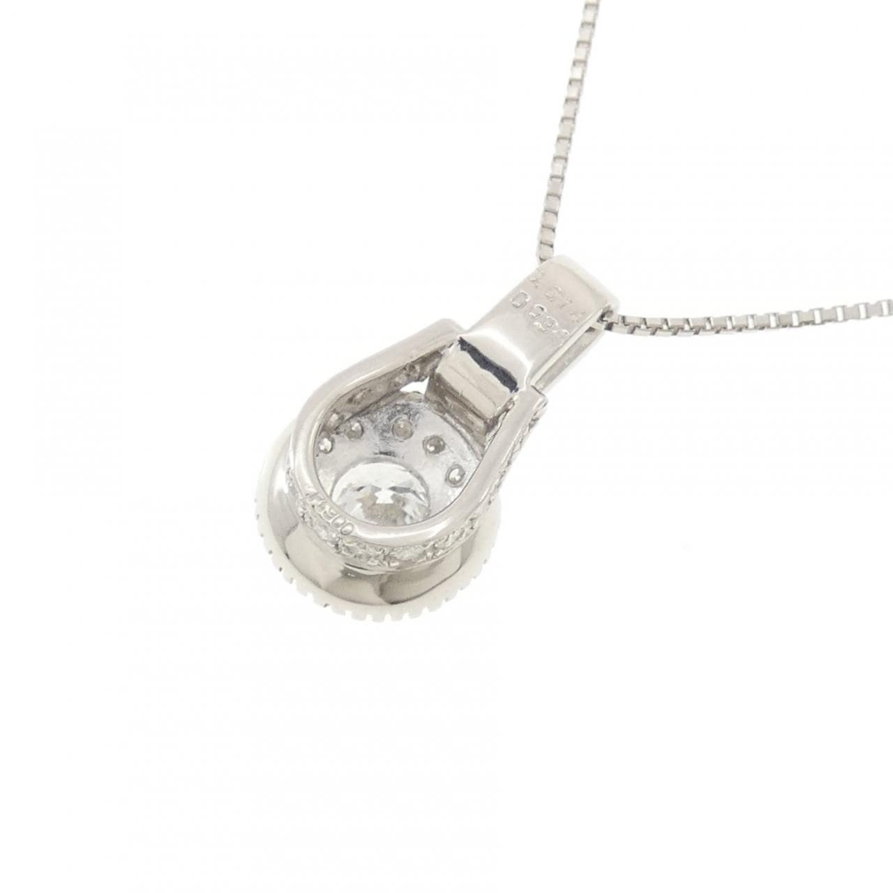 PT900/PT850 ダイヤモンド ネックレス 0.614CT G SI2 VG