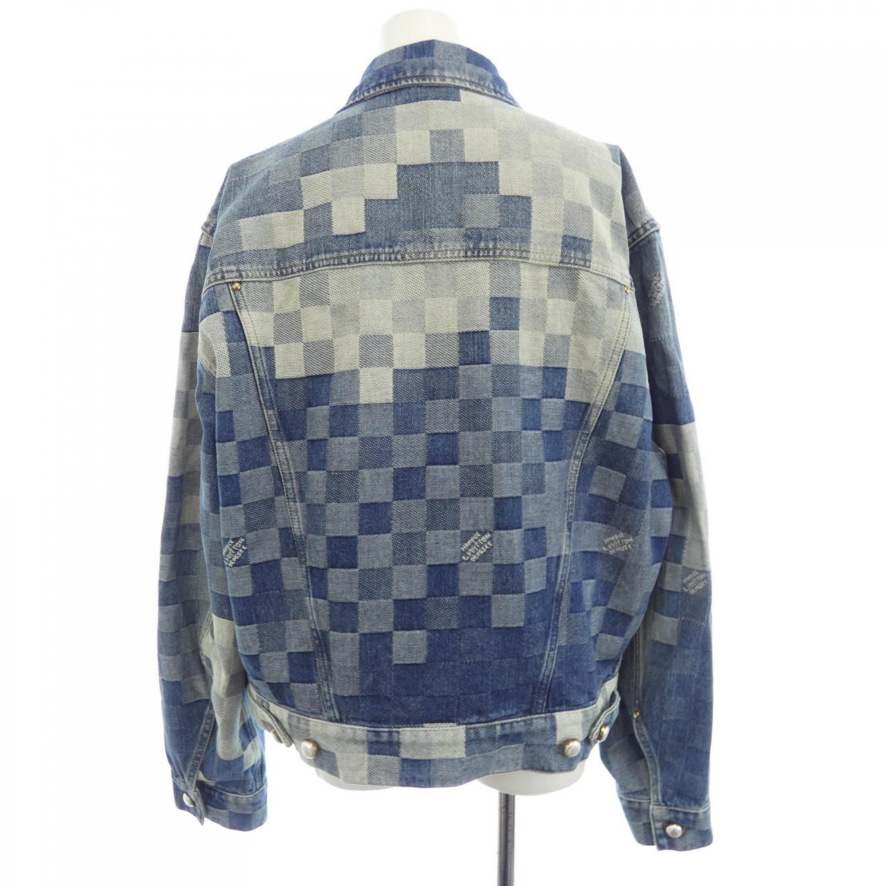 ルイヴィトン LOUIS VUITTON ダミエクラシックデニムジャケット HQA76WGCO デニムジャケット
