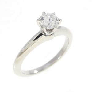 ティファニー クラシックソリティア リング 0.38CT